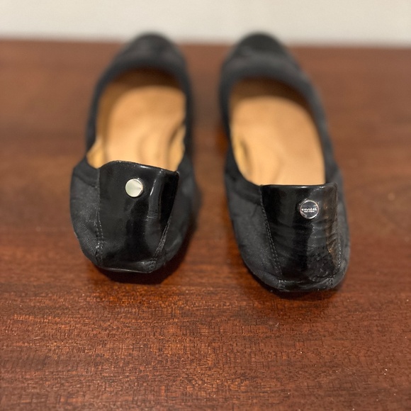 Coach Signature Black Ballet Flats - Black, 10 - Picture 5 of 7